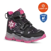 Buckhead 3034 Snowy WATERPROOF-IŞIKLI Anatomik Çocuk Bot Siyah thumbnail 1