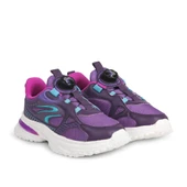 Buckhead 3053 Akıllı Bağcıklı Flex Foam Taban Unisex Çocuk Ayk. Lila thumbnail 6