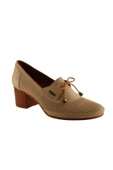 Venüs 1374Y Hakiki Deri Kadın Anatomik Ayakkabı BEJ Ç thumbnail 1