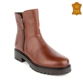 Hush Puppies Eretria 725029 Gerçek Deri, Anatomik, Kadın Bot Taba thumbnail 1