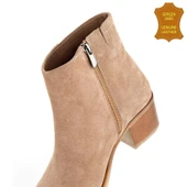 Hush Puppies Befasi 725011 Gerçek Deri, Anatomik, Kadın Bot Koyu Bej thumbnail 4