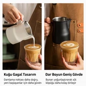 Paslanmaz Çelik Pitcher 500 ml (Beyaz) thumbnail 2