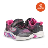 Buckhead 3042 Nina Işıklı-Anatomik Kız Çocuk Ayk. Siyah thumbnail 2