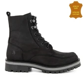 Hush Puppies Kedua 725030 Gerçek Deri, Anatomik, Kadın Bot Siyah thumbnail 2