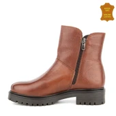 Hush Puppies Eretria 725029 Gerçek Deri, Anatomik, Kadın Bot Taba thumbnail 3