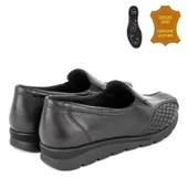 Muya Esther 6 Nokta Anatomik-Kemik Çık.-Topuk Dik. (JELLİ) Kadın Ayk. Siyah thumbnail 4