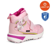 Buckhead 3033 Unicornie WATERPROOF-IŞIKLI Anatomik Çocuk Bot Pembe thumbnail 5
