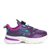 Buckhead 3053 Akıllı Bağcıklı Flex Foam Taban Unisex Çocuk Ayk. Lila thumbnail 1