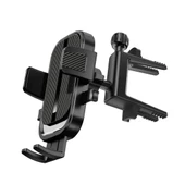 Coofbe Yuvarlak Havalandırma Uyumlu Araç İçi Telefon Tutucu, Sarsılmaz, Titremez, Mercedes, Audi Uym thumbnail 1