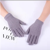 Kışlık Tiriko Kadın Eldiven Lila Eldiven thumbnail 1