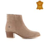 Hush Puppies Befasi 725011 Gerçek Deri, Anatomik, Kadın Bot Koyu Bej thumbnail 2