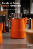 Paslanmaz Çelik Pitcher 500 ml (Turuncu) thumbnail 3