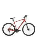 Bisan TRX 8500 700C 54 CM Şehir Bisiklet Mat Kırmızı-Siyah thumbnail 1