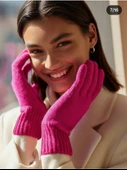 Kışlık Tiriko Kadın Eldiven Fuşya Eldiven thumbnail 1