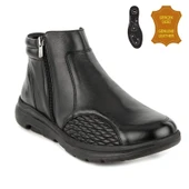 Muya Helix 6 Nokta Anatomik-Kemik Çık. Erkek Bot Siyah thumbnail 1