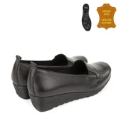 Muya Aster 6 Nokta Anatomik Kadın Ayakkabı Siyah thumbnail 5