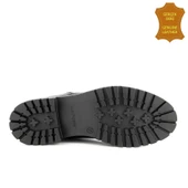 Hush Puppies Eretria 725029 Gerçek Deri, Anatomik, Kadın Bot Siyah thumbnail 6