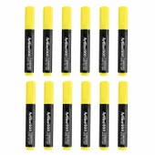 Artline Fosforlu Kalem Kesik Uç Neon Renkler Sarı 12 Adet thumbnail 1