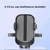 Coofbe Yuvarlak Havalandırma Uyumlu Araç İçi Telefon Tutucu, Sarsılmaz, Titremez, Mercedes, Audi Uym thumbnail 3