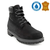 Hush Puppies Helppo 725812 Gerçek Deri, Anatomik, WaterResist Erkek Bot Siyah thumbnail 1