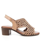 Hush Puppies Fito 624216 Hakiki Deri Kadın Sandalet Sand thumbnail 2