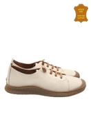 Venüs 2413504Y Hakiki Deri Kadın Anatomik Ayakkabı BEJ Ç thumbnail 2