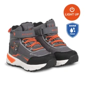 Buckhead 3036 T-Rex WATERPROOF-IŞIKLI Anatomik Çocuk Bot Gri thumbnail 2