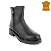 Hush Puppies Eretria 725029 Gerçek Deri, Anatomik, Kadın Bot Siyah thumbnail 1