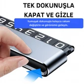 Coofbe Premıum Çift Telefon Numaralı Gizlenebilir Araç Park Telefon Numaratörü Geçici Park Numaratör Plakalık Araç Geçici Park için Telefon Numaratörü thumbnail 10