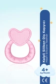 WEE BABY Kalpli Silikon Diş Kaşıyıcı Pembe 912 thumbnail 2