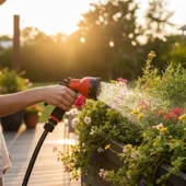 Ayarlanabilir Bahçe Sulama 8 Fonksiyonlu Tabancası Dayanıklı Yüksek Basınçlı Dayanıklı 5'li Set thumbnail 5