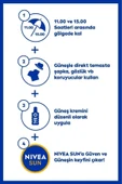 NIVEA SUN SPF30 Güneş Koruyucu ve Nemlendirici Vücut Spreyi 200ml, Suya Dayanıklı, Anında UVA UVB Koruması thumbnail 5