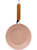 TRAMONTINA ROMAGNA DESERT CLAY 25 CM SERAMİK YÜZEYLİ KIZARTMA TAVASI thumbnail 3