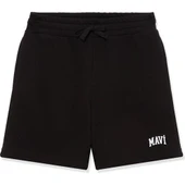 MAVİ BASKILI ÖRME ŞORT thumbnail 5