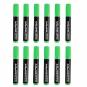 Artlirne Fosforlu Kalem Kesik Uç Neon Renkler Mavi 12 Adet thumbnail 1