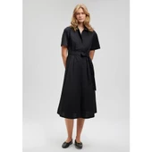 DOKUMA MIDI ELBİSE thumbnail 4