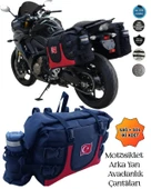 SEVBAGS MOTOSİKLET ARKA YAN AVADANLIK ÇANTALARI thumbnail 3
