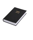 Gülpaş Kasa Defteri Ciltli 320 YP 20 x 28 CM Siyah thumbnail 1