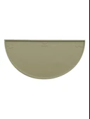 Silikon Mama Matı Havuzlu Yıkanabilir Kaymaz Evcil Hayvan Beslenme Matı Kedi Köpek Paspası 50X25 CM BEJ RENK thumbnail 2