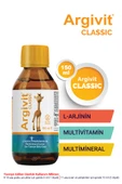 ARGİVİT Classic L-arjinin, Multivitamin Ve Multimineral Içeren Sıvı 150 ml - Portakal Ve Vanilya thumbnail 1