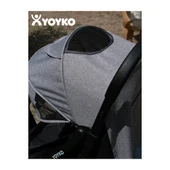 Max Kabin Boy Tek Elle Otomatik Katlanan Pratik Bebek Arabası Autofold Haki Siyah thumbnail 6