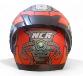 NCR KASK KAPALI VİSÖRLÜ M69 ECE22-06 BELGELİ TURUNCU thumbnail 3