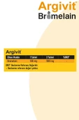 Argivit Bromelain 500 Mg 60 Tablet thumbnail 4