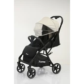 Max Kabin Boy Tek Elle Otomatik Katlanan Pratik Bebek Arabası Autofold Haki Siyah thumbnail 11