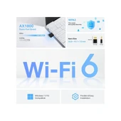 TP-LINK Archer TX20U Nano | Wi-Fi 6 Nano USB | AX1800 Mbps | Çift Bant | MU-MIMO | USB 3.0 | WPA3 | Windows 10/11 thumbnail 3