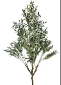 Yapay Zeytin Ağacı 185cm Doğal Görünümlü Yapay Ağaç Beyaz 25cm Zigon Saksıda thumbnail 5