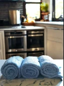 Technow Misclean Mikrofiber Mutfak Temizlik Bezi 40*40 cm Mavi (3 Adet) thumbnail 3