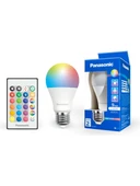 PANASONIC E27 LED SMART REMOTE CONTROL LAMP 9W RGB thumbnail 2