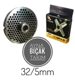 Kıyma Makine Ayna Bıçağı Takım No:32/5 thumbnail 1