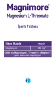 Magnimore Magnesium L-Threonate 90 Kapsül thumbnail 3